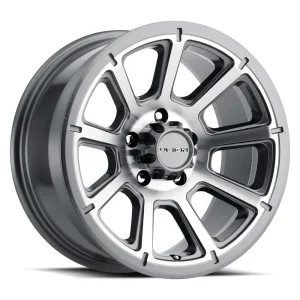 Vision Wheel HD – 353 TURBINE – Gunmetal – 14″x5.5″ 0mm – Summer Wheels – 353VTH4565GMMF0